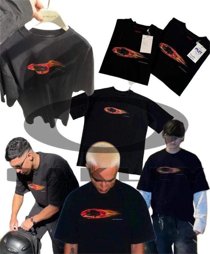 25 New 1: 1 high quality aprinting Logo T-shirt Short sleeve
