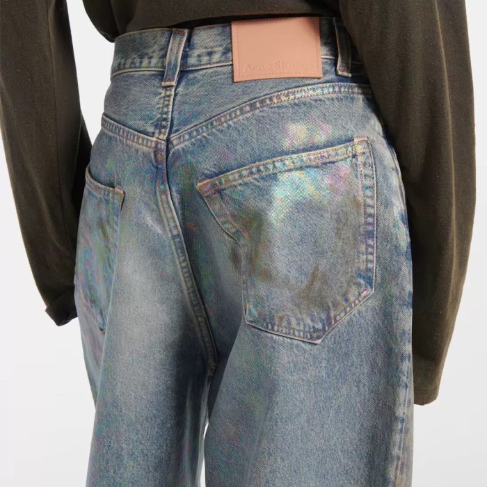 2025 New 1: 1 high quality version new personalized jeans