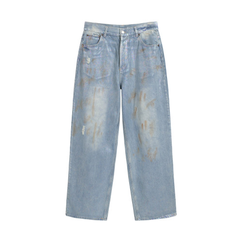 2025 New 1: 1 high quality version new personalized jeans