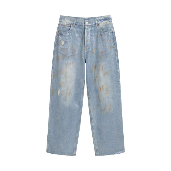 2025 New 1: 1 high quality version new personalized jeans