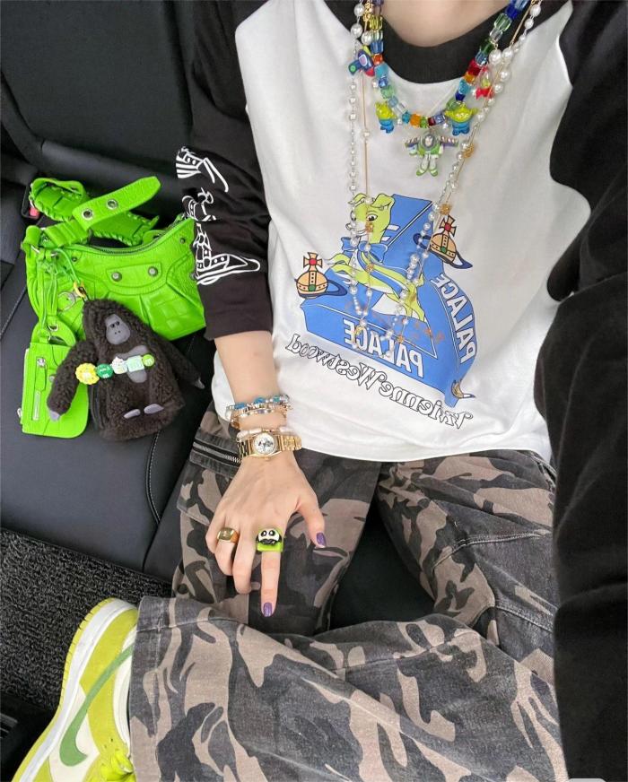 25 New 1: 1 high quality version printing Logo T-shirt Short sleeve