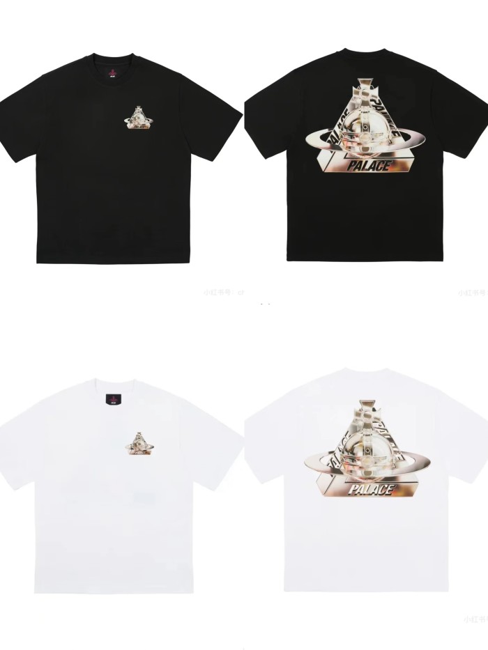 25 New 1: 1 high quality version printing Logo T-shirt Short sleeve