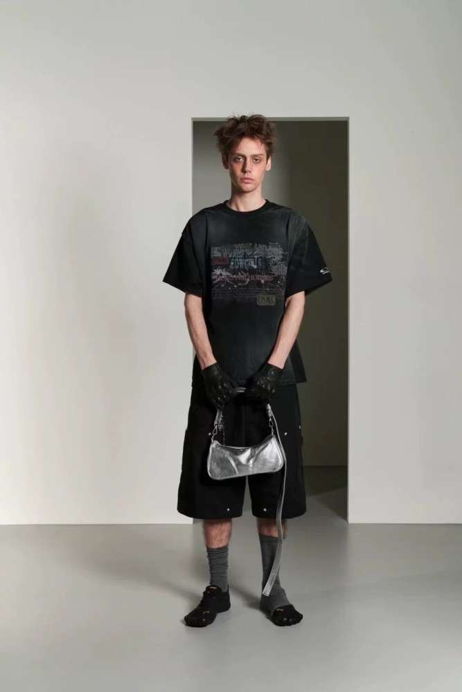 25 New 1: 1 high quality version printing Logo T-shirt Short sleeve