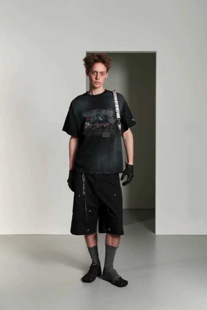 25 New 1: 1 high quality version printing Logo T-shirt Short sleeve