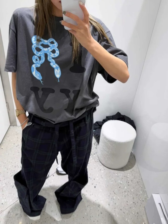 2025 New 1: 1 high quality version printing Logo T-shirt Short sleeve