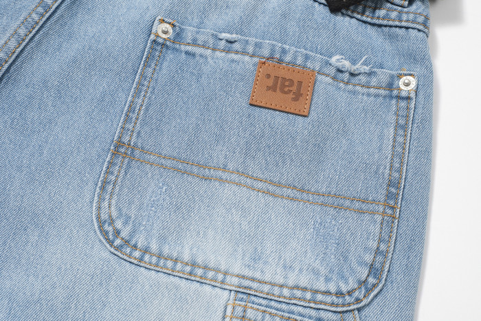 2025 New 1: 1 high quality version Jeans summer shorts adjustable looseness