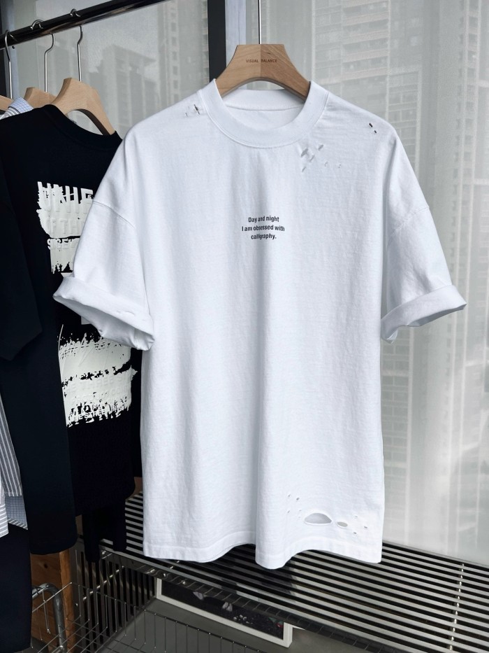 2025 New 1: 1 high quality version printing Logo T-shirt Short sleeve