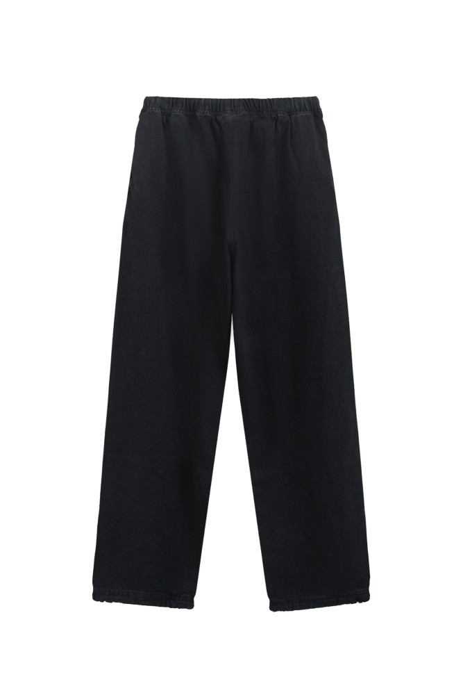 2025 New style 1.1 washed drawstring denim trousers