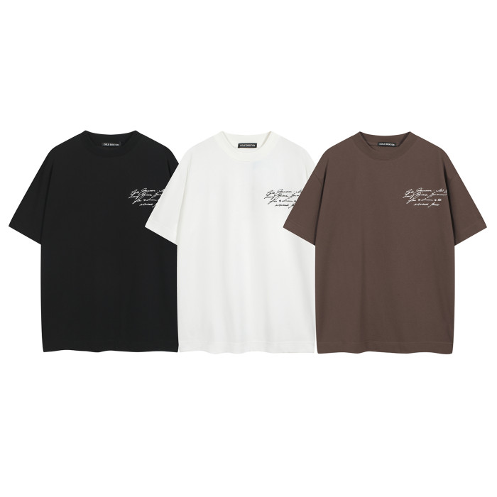 2025 New 1: 1 high quality version Cole Buxton printing Logo T-shirt Short sleeve