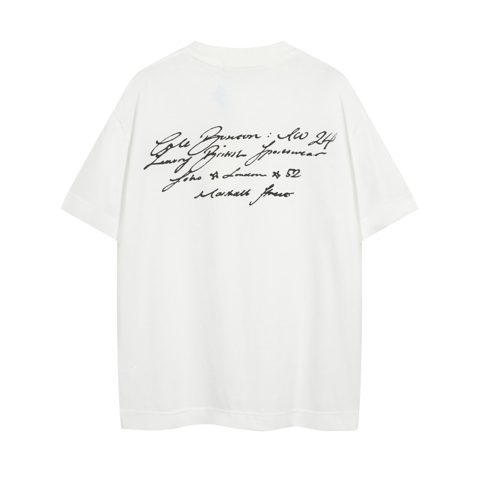 2025 New 1: 1 high quality version Cole Buxton printing Logo T-shirt Short sleeve