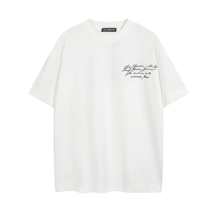 2025 New 1: 1 high quality version Cole Buxton printing Logo T-shirt Short sleeve