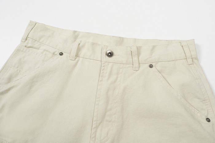 2025 new style 1.1 distressed and worn workwear pocket shorts