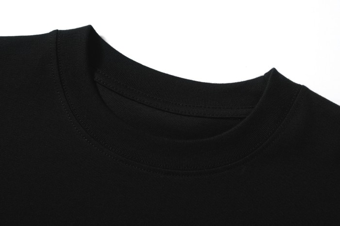 25 New style 1.1 High-quality patchwork embroidered LOGO short-sleeved shirt