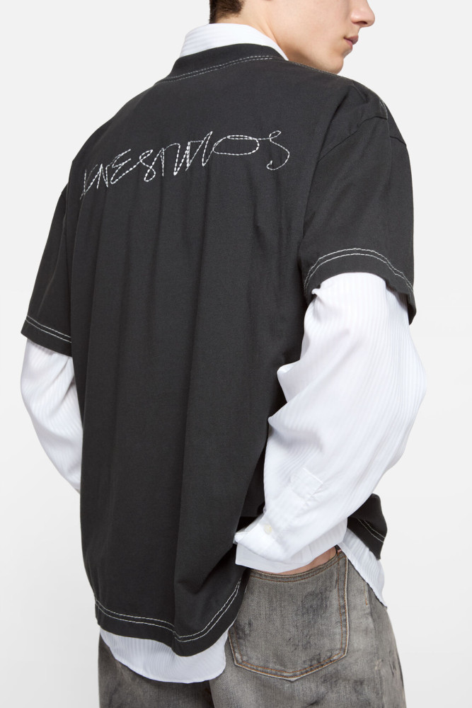 25 new 1:1 high-quality embroidered Logo short-sleeved style