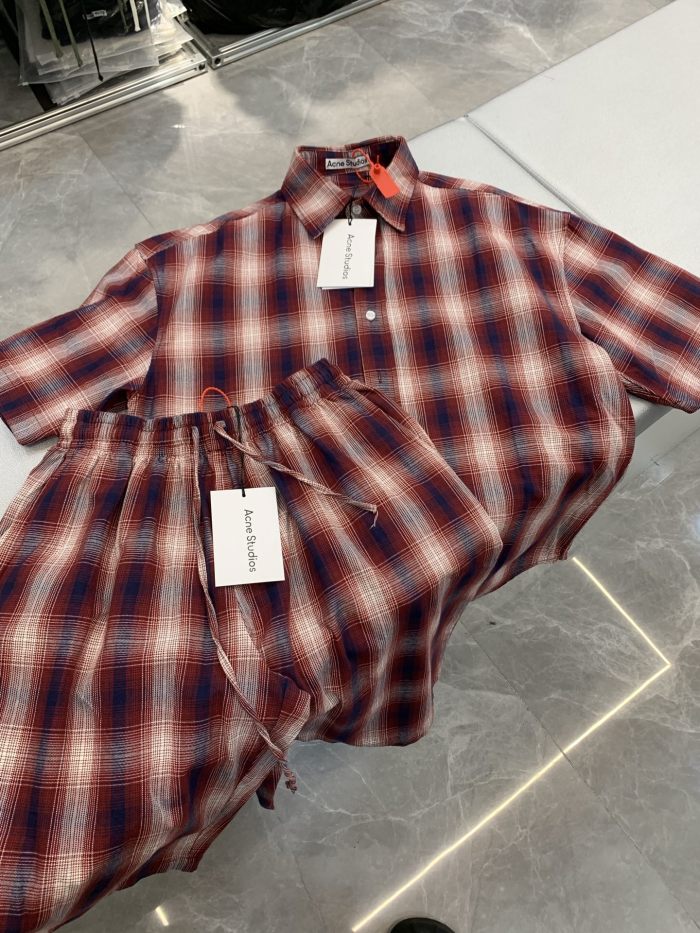 25 New style 1.1 High-quality checked shirt