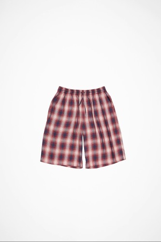 25 New style 1.1 High-quality red checkered shorts