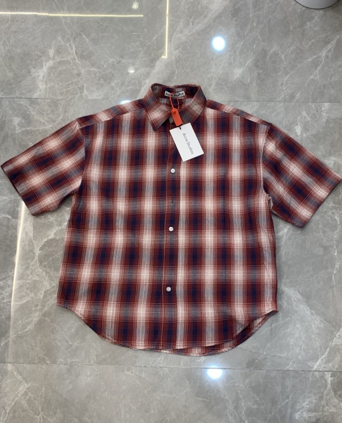 25 New style 1.1 High-quality checked shirt