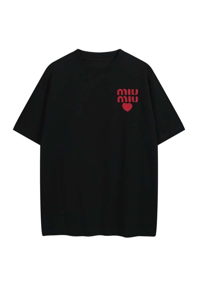 25 New style 1.1 High-quality patchwork embroidered LOGO short-sleeved shirt
