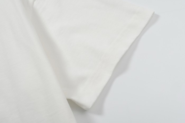 25 New 1: 1 high quality version printing Logo T-shirt Short sleeve