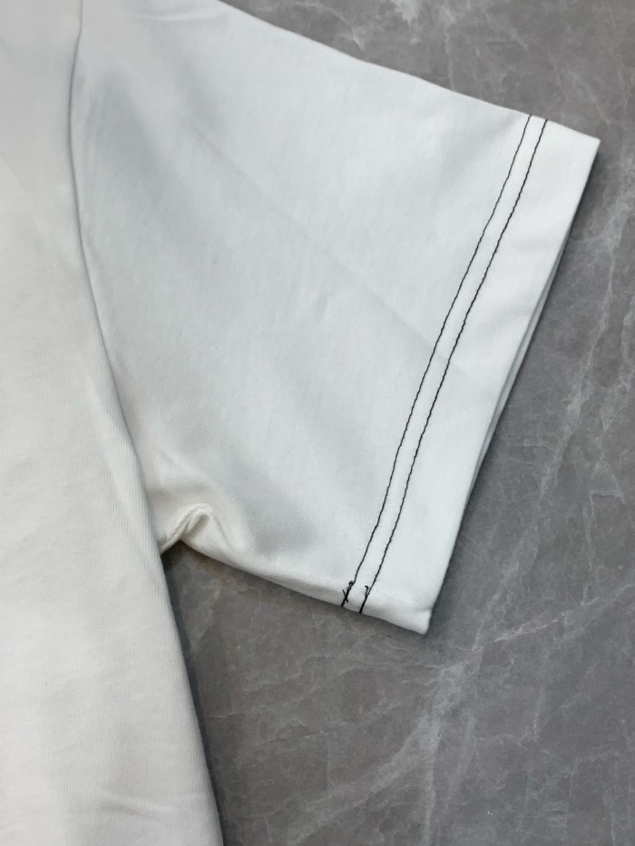 25 new 1:1 high-quality embroidered Logo short-sleeved style