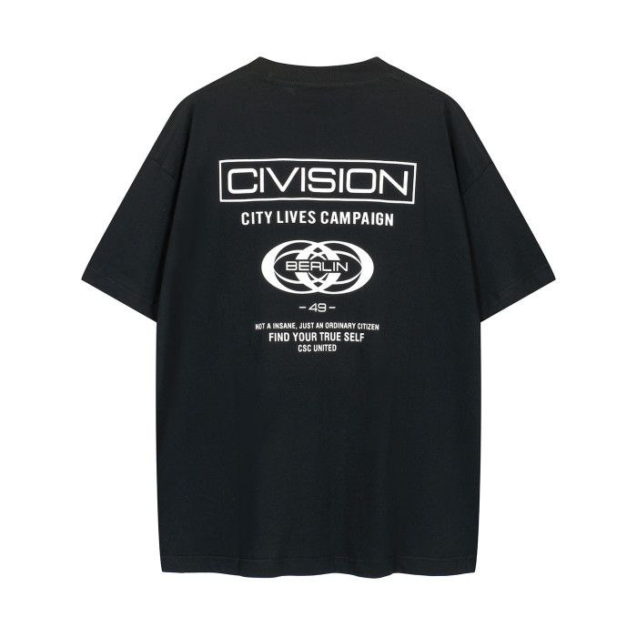 2025 New 1: 1 high quality version printing Logo T-shirt Short sleeve