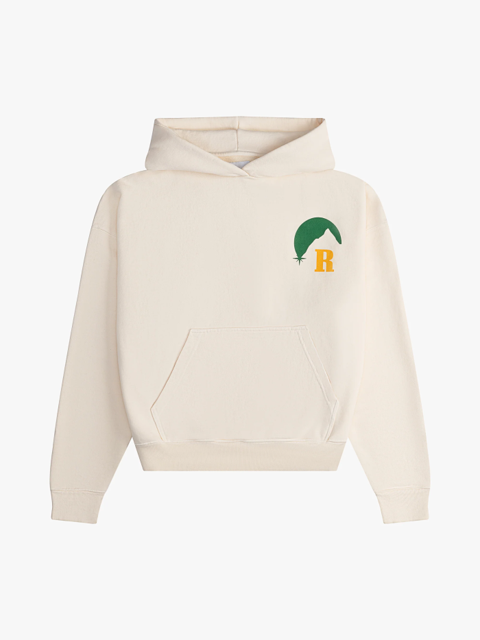 RHUDE 1.1 High-quality LOGO letter printed hooded sweatshirt