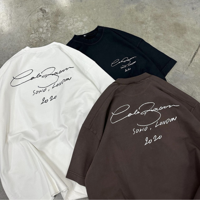 2025 New 1: 1 high quality version printing Logo T-shirt Short sleeve