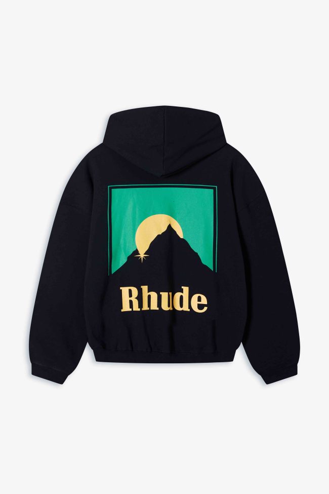 RHUDE 1.1 High-quality LOGO letter printed hooded sweatshirt