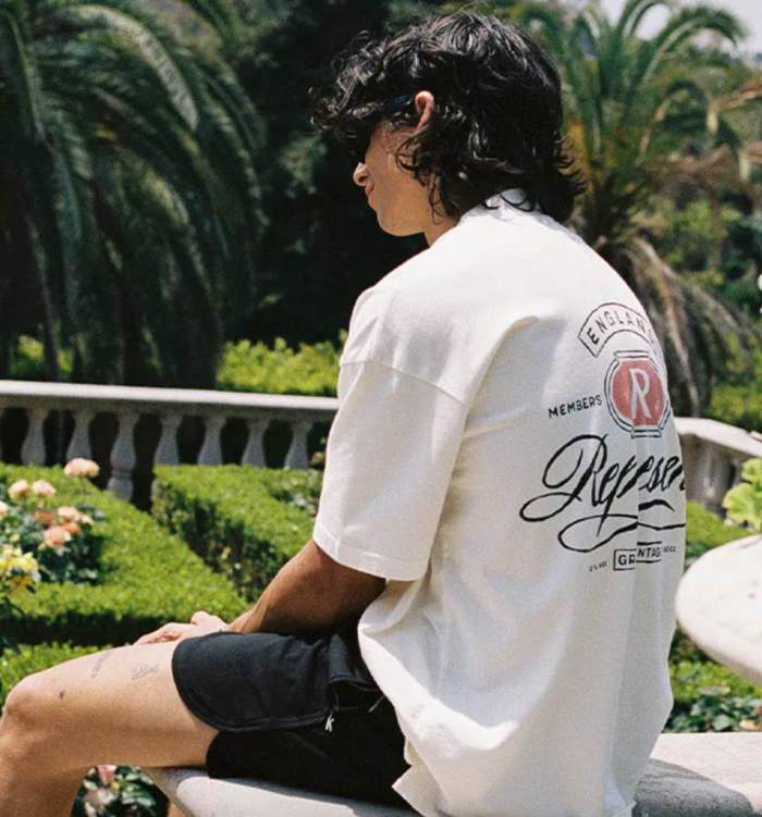 25 New 1: 1 high quality version printing Logo T-shirt Short sleeve