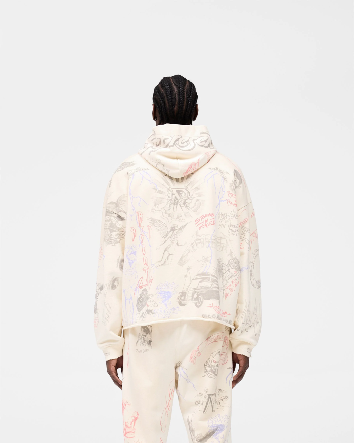 REP's new 1.1 high-quality LOGO printed hooded sweatshirt