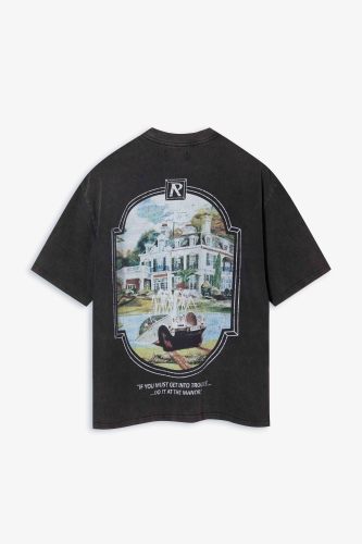 25 New 1: 1 high quality version printing Logo T-shirt Short sleeve