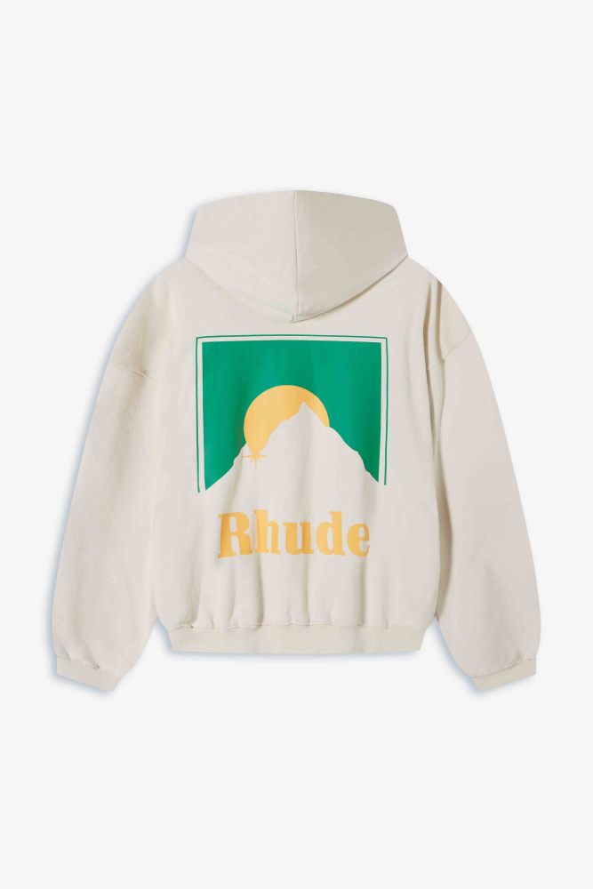 RHUDE 1.1 High-quality LOGO letter printed hooded sweatshirt