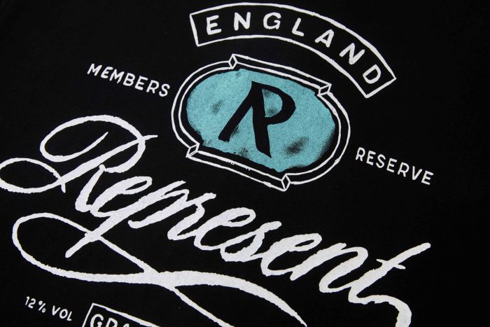 25 New 1: 1 high quality version printing Logo T-shirt Short sleeve
