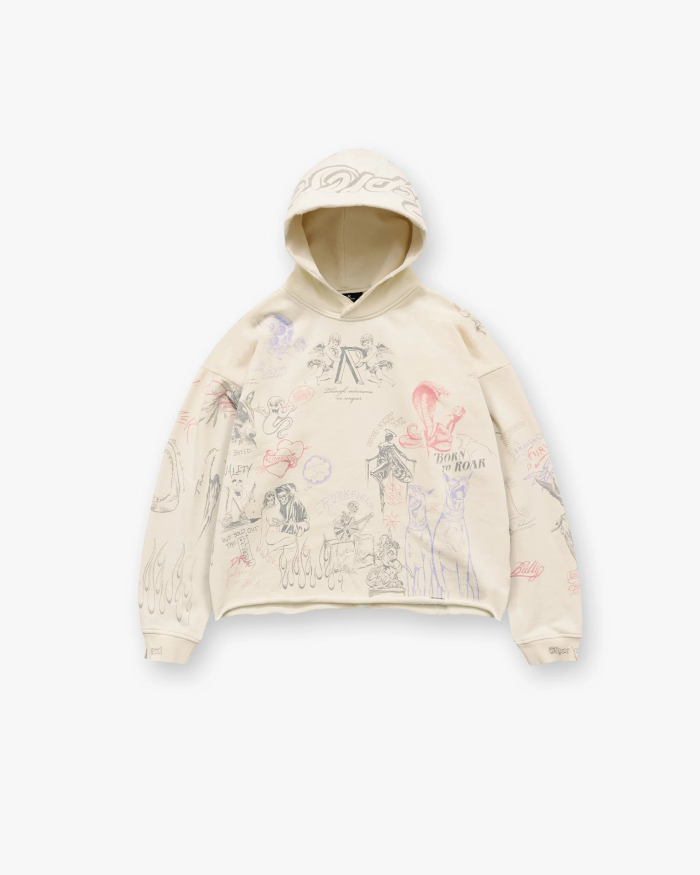 REP's new 1.1 high-quality LOGO printed hooded sweatshirt