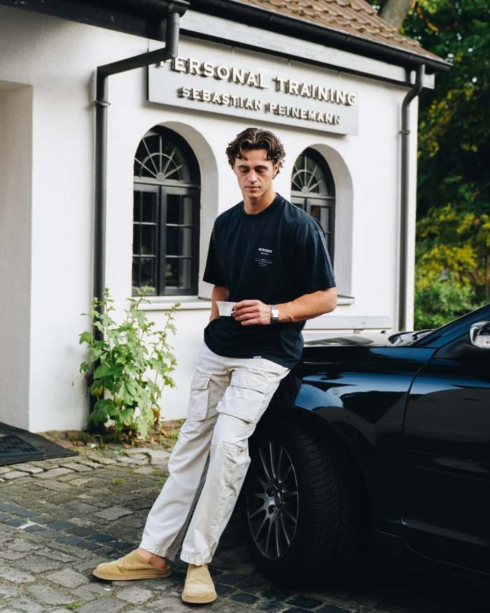 25 New 1: 1 high quality version printing Logo T-shirt Short sleeve