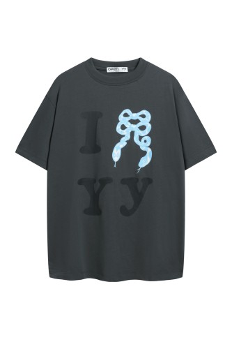 25 New 1: 1 high quality version printing Logo T-shirt Short sleeve