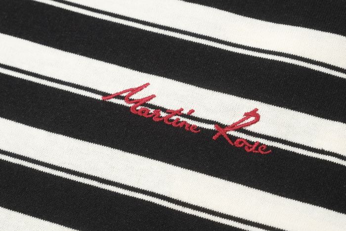 25 New style 1.1 High-quality embroidered striped short-sleeved shirt