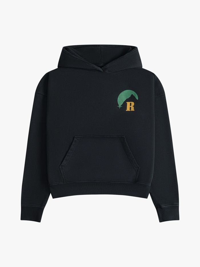 RHUDE 1.1 High-quality LOGO letter printed hooded sweatshirt