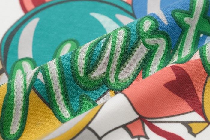 25 New 1: 1 high quality version printing Logo T-shirt Short sleeve