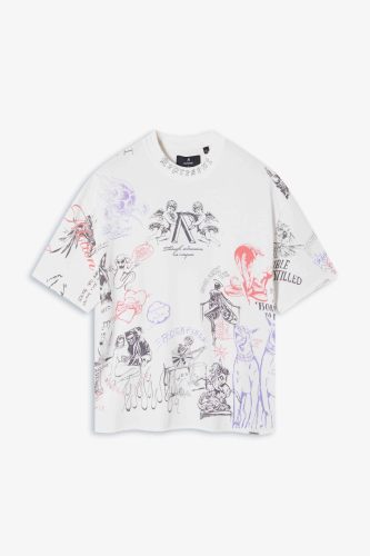 25 New 1: 1 high quality version printing Logo T-shirt Short sleeve
