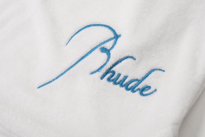 2025 summer new white the leisure sport loose knit short