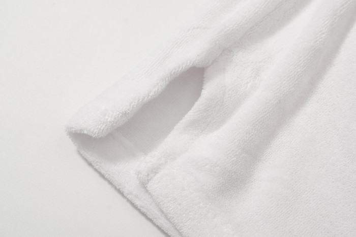 2025 summer new white the leisure sport loose knit short