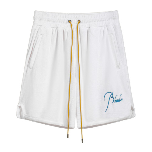 2025 summer new white the leisure sport loose knit short