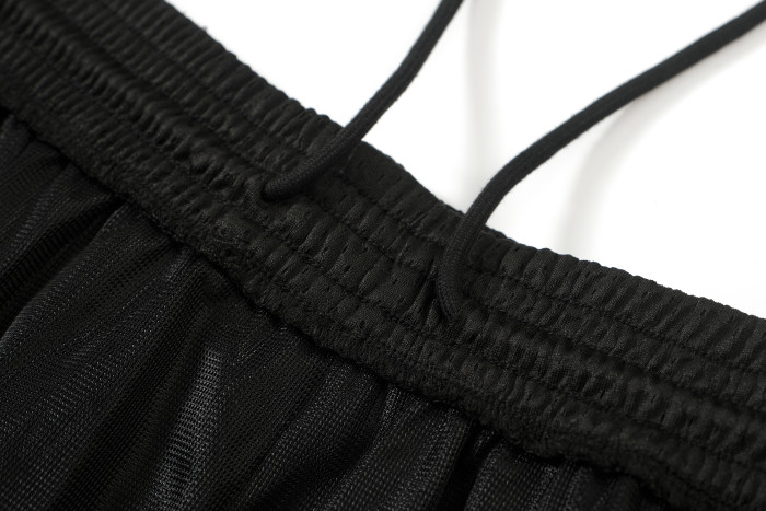 2025 New 1:1 summer white the leisure sport loose knit short