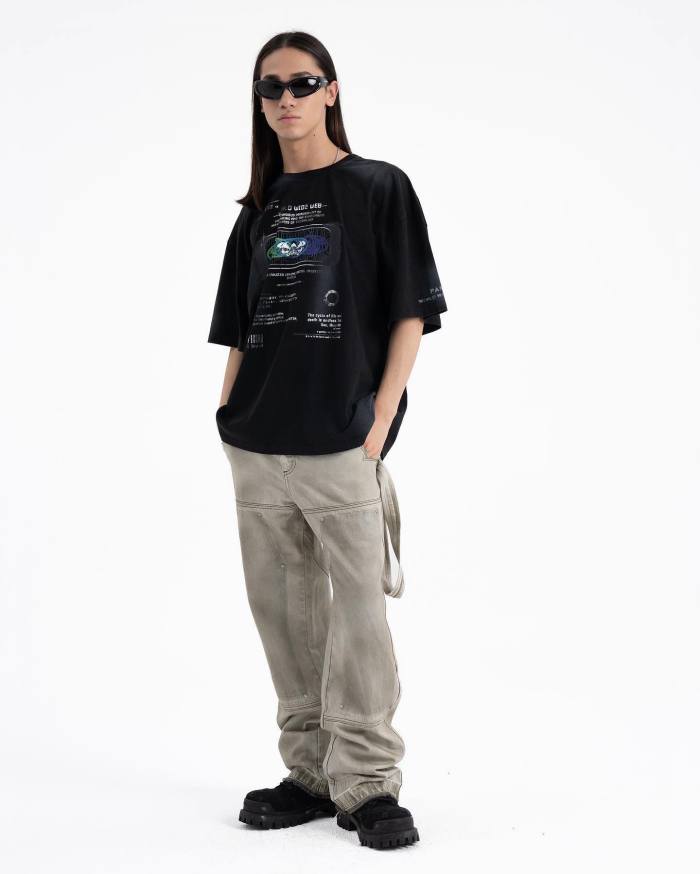 2025 New 1: 1 high quality version printing Logo T-shirt Short sleeve