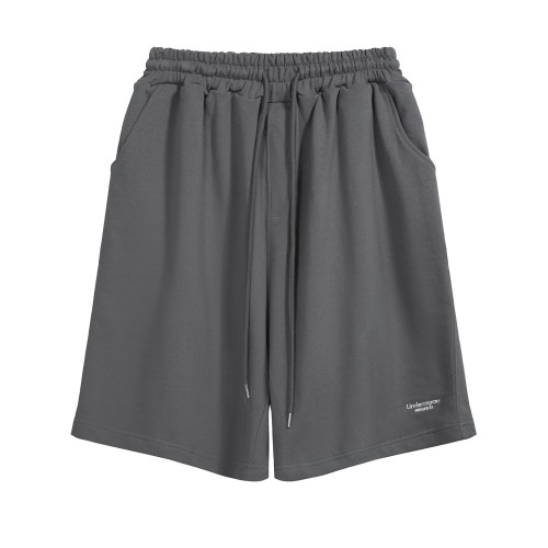 2025 New 1:1 summer white the leisure sport loose knit short