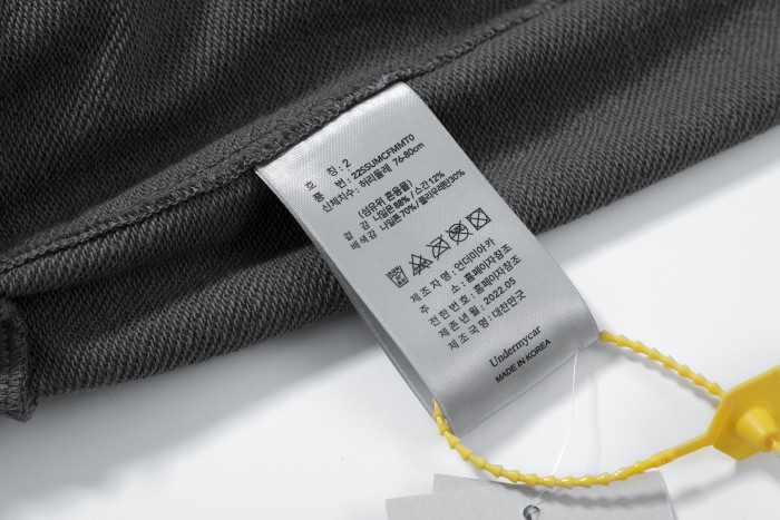 2025 New 1:1 summer white the leisure sport loose knit short