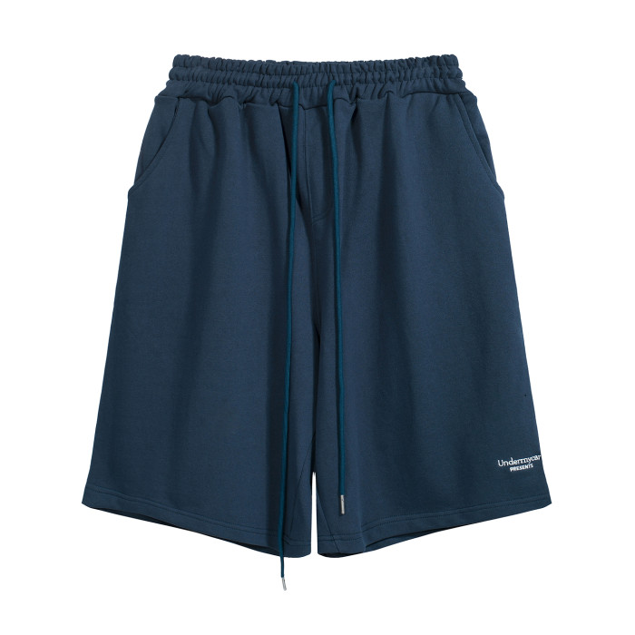 2025 New 1:1 summer white the leisure sport loose knit short