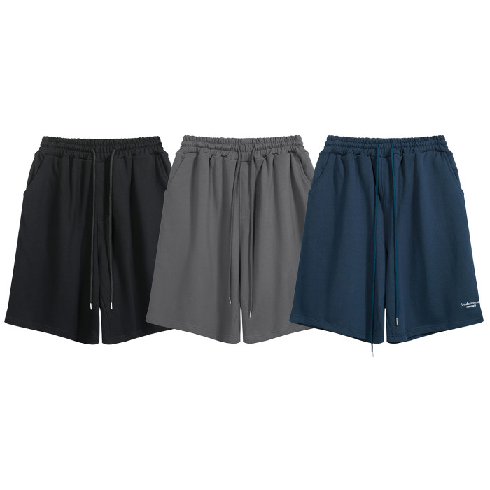 2025 New 1:1 summer white the leisure sport loose knit short