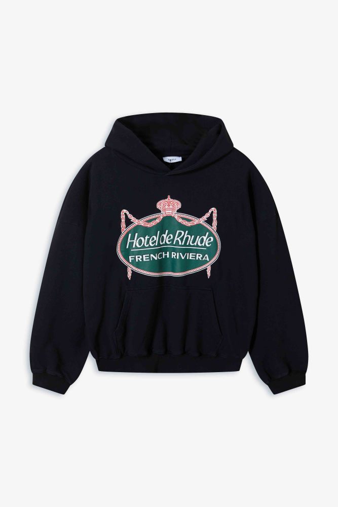 2025 New style 1.1 High-quality English logo printed hooded sweatshirt